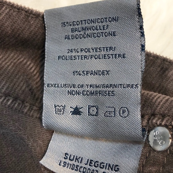 NEW Silver Jeans Suki Corduroy Jeggings - Picture 5 of 7